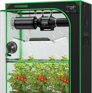 VIVOSUN GIY Plus Smart Grow Tent Kit, 4x2ft